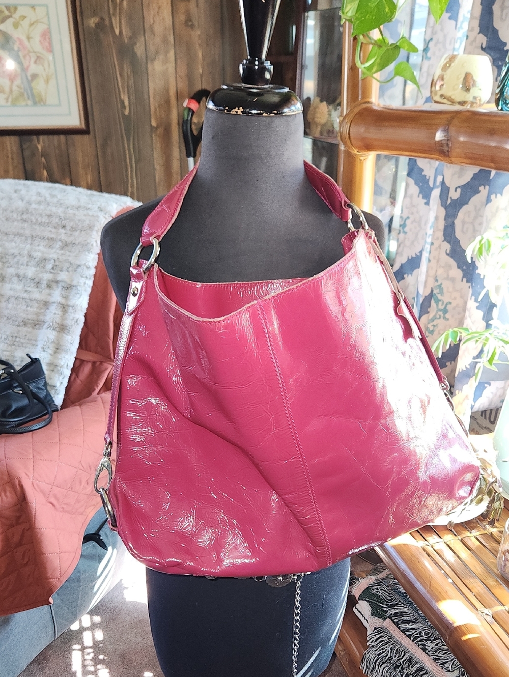 Boden Leather Tote Bag